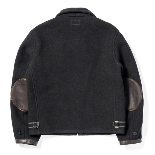 ザ リアルマッコイズ MJ23118 WOOL FIELD SPORTS JACKET ウールフィールド スポーツジャケット ブラック メンズ