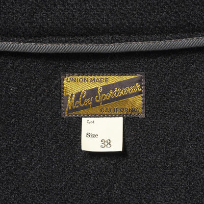 ザ リアルマッコイズ MJ23118 WOOL FIELD SPORTS JACKET ウールフィールド スポーツジャケット ブラック メンズ