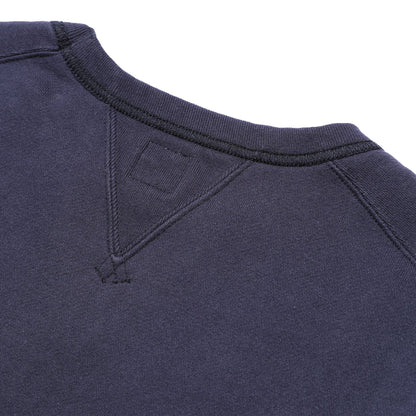 ジェラード AB82222 JELADO Fink University Sweat Shirt オールドネイビー メンズ フロッキープリントスウェット