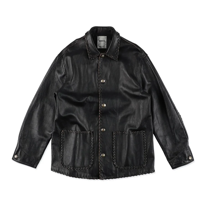 BOWWOW(バウワウ) BRAIDED LEATHER COVERALL