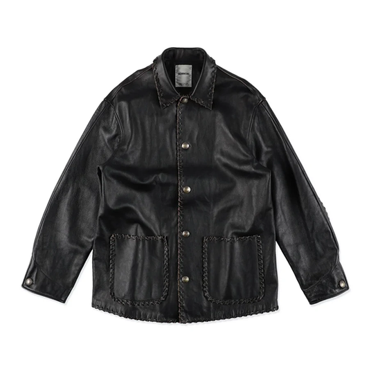 BOWWOW(バウワウ) BRAIDED LEATHER COVERALL