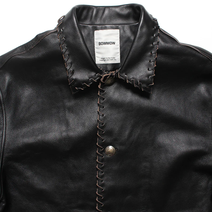 BOWWOW(バウワウ) BRAIDED LEATHER COVERALL