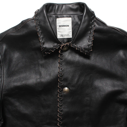 BOWWOW(バウワウ) BRAIDED LEATHER COVERALL