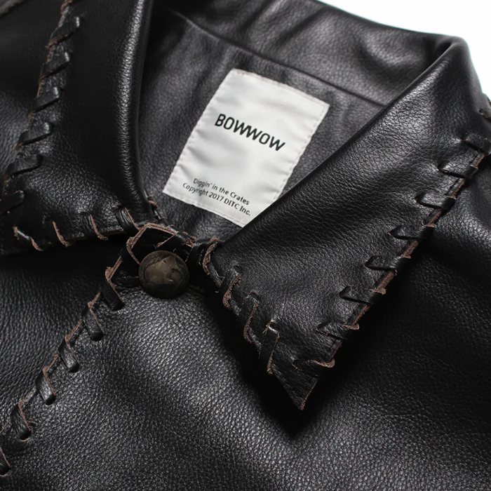 BOWWOW(バウワウ) BRAIDED LEATHER COVERALL