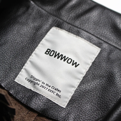 BOWWOW(バウワウ) BRAIDED LEATHER COVERALL