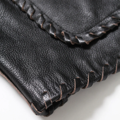 BOWWOW(バウワウ) BRAIDED LEATHER COVERALL