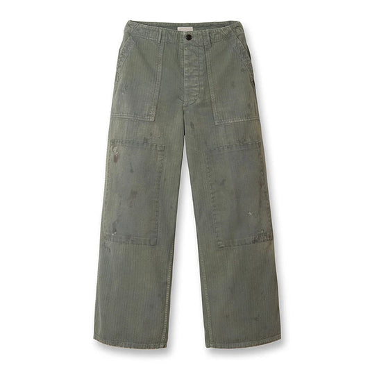 MARU SANKAKU PEKE Boro Baker Pants【MSP-1027】