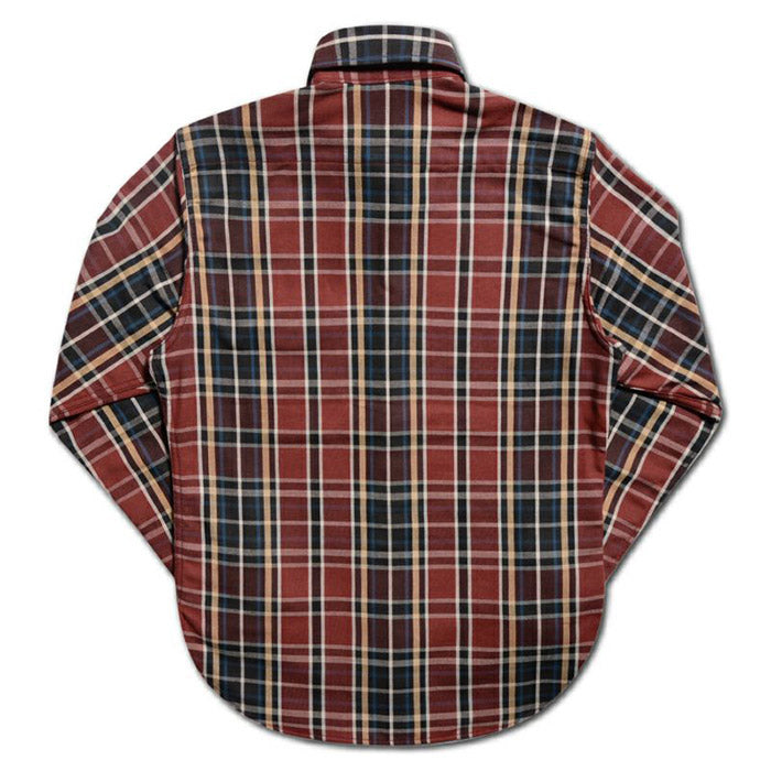 デラックスウエア HV-49 W.VINTAGE ヘビーネルシャツ メンズ ヴィンテージチェック W.RED