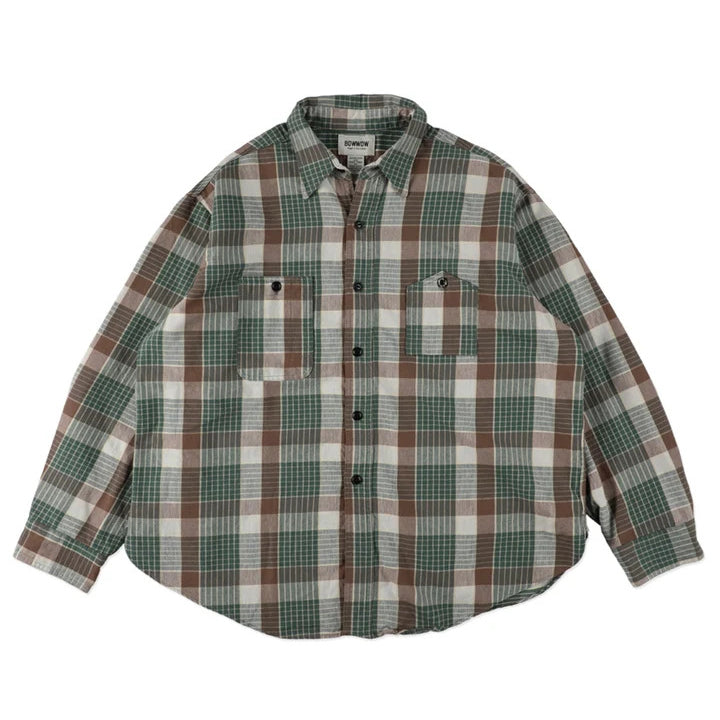 BOWWOW MOUNTAIN POCKET FLANNEL SHIRT