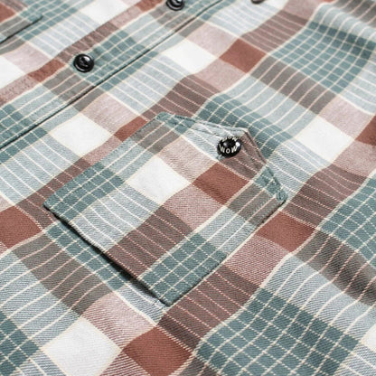 BOWWOW MOUNTAIN POCKET FLANNEL SHIRT