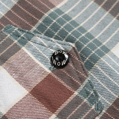 BOWWOW MOUNTAIN POCKET FLANNEL SHIRT