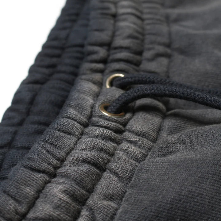 BOWWOW WEATHERED SWEAT PANTS - BLACK
