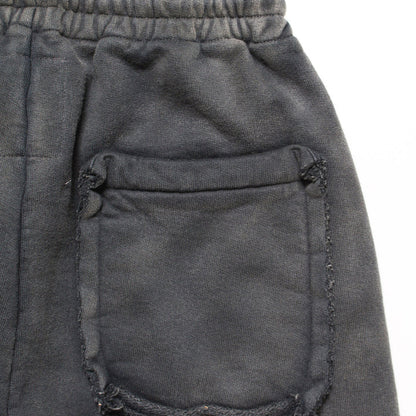 BOWWOW WEATHERED SWEAT PANTS - BLACK