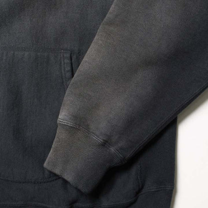 BOWWOW WEATHERED HOODIE - BLACK