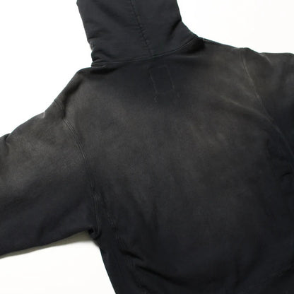 BOWWOW WEATHERED HOODIE - BLACK