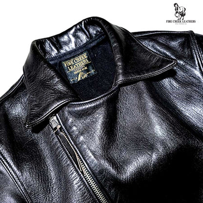 FINECREEK LEATHERS FCJK025 GRAHAM:BLACK
