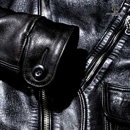 FINECREEK LEATHERS FCJK025 GRAHAM:BLACK