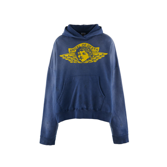 セントマイケル SM-YS1-0000-044 HOODIE / ANGEL / NAVY メンズ プルオーバー パーカー