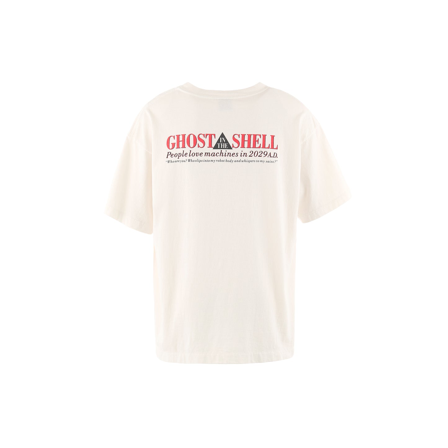 セントマイケル SM-YS1-0000-C32 GS_SS TEE / GITS / WHITE 攻殻機動隊 コラボ Tシャツ