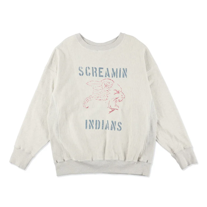 BOWWOW SCREAMIN INDIANS SWEATSHIRT AGED