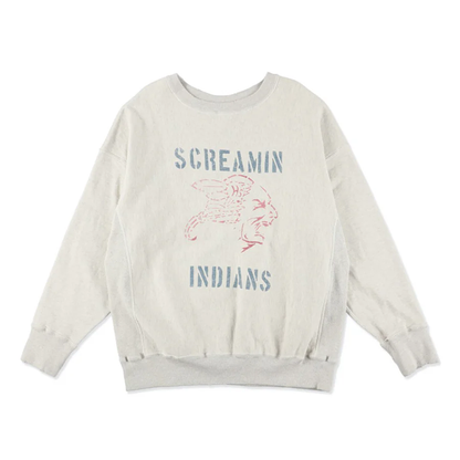 BOWWOW SCREAMIN INDIANS SWEATSHIRT AGED
