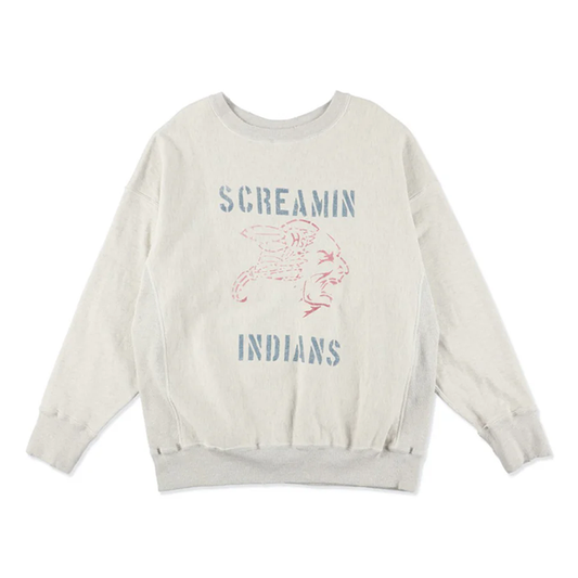 BOWWOW SCREAMIN INDIANS SWEATSHIRT AGED