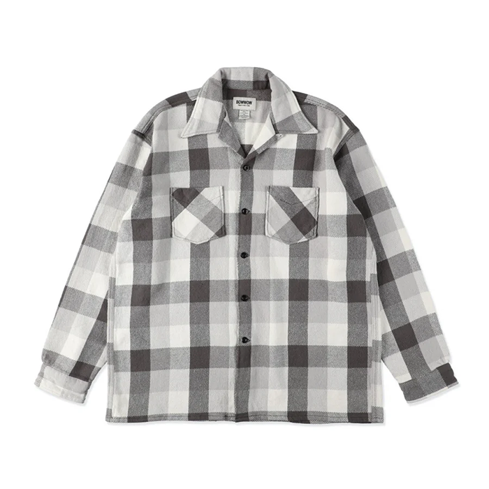 BOWWOW CHECK FLANNEL SHIRT