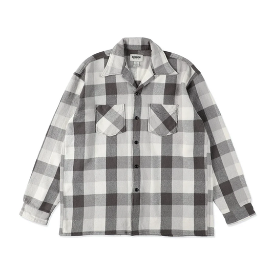 BOWWOW CHECK FLANNEL SHIRT