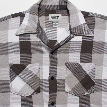 BOWWOW CHECK FLANNEL SHIRT