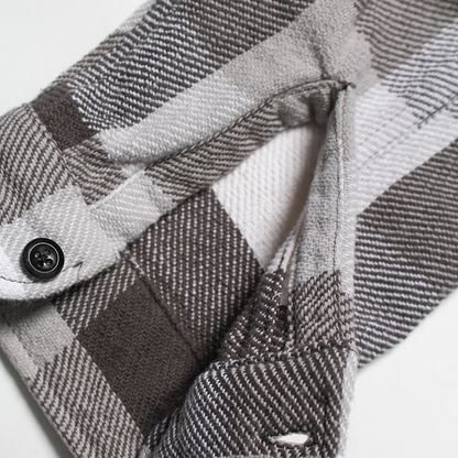 BOWWOW CHECK FLANNEL SHIRT