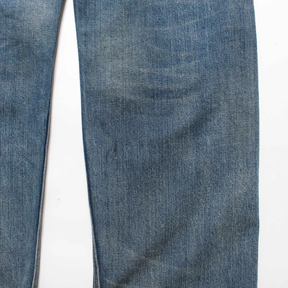 BOWWOW MINER'S REPAIRED DENIM WORK PANTS