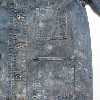 BOWWOW PAINT-STAINED ENGINEER'S COVERALL