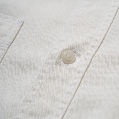BIG YANK(ビッグヤンク)Y1943 L/W HBT SHIRT:WHITE