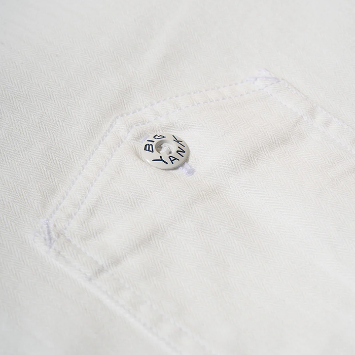 BIG YANK(ビッグヤンク)Y1943 L/W HBT SHIRT:WHITE