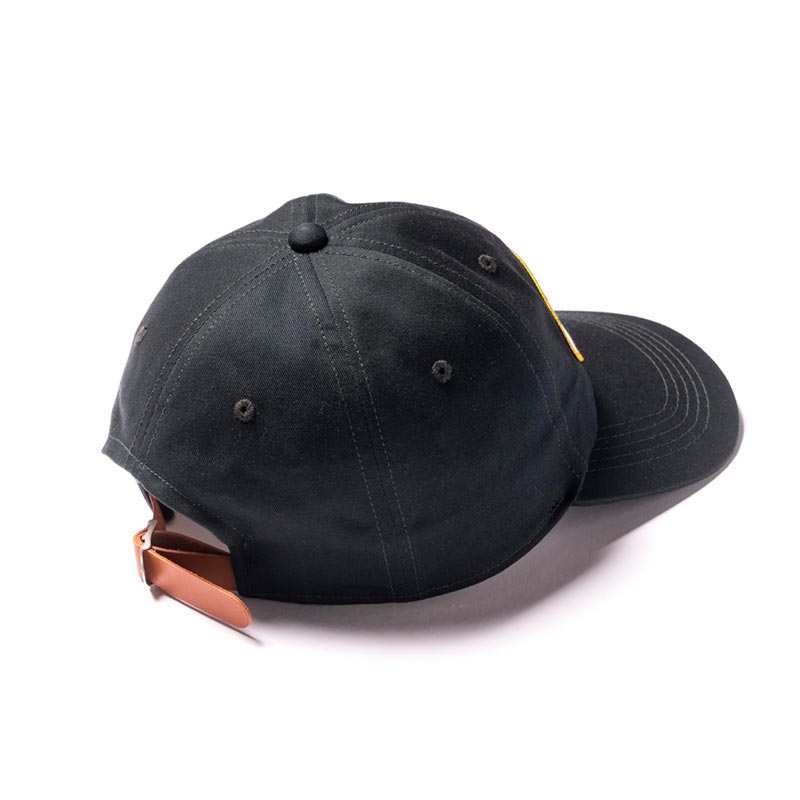 ブコ BA24102 BUCO LOGO CAP / OVAL チャコール メンズ オーバル ロゴ ベースボールキャップ 帽子