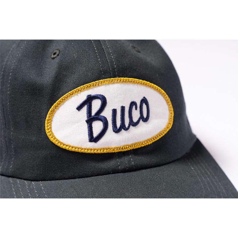 ブコ BA24102 BUCO LOGO CAP / OVAL チャコール メンズ オーバル ロゴ ベースボールキャップ 帽子