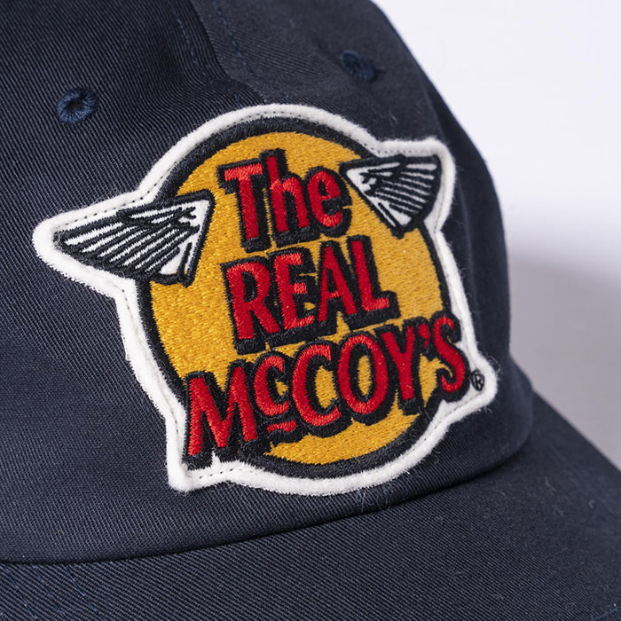 THE REAL McCOY'S,JOE McCOY THE REAL McCOY'S LOGO BASEBALL CAP:RED