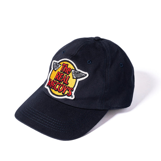 THE REAL McCOY'S,JOE McCOY THE REAL McCOY'S LOGO BASEBALL CAP:RED