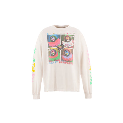 SAINT Mxxxxxx LS TEE KEEP IT / WHITE SM-HR1-0000-037