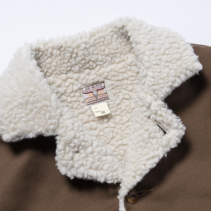THE REAL McCOY'S,JOE McCOY MOLESKIN RANCH COAT