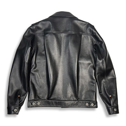 Y'2LEATHER×UNIQUE JEAN STORE別注企画【COTAN】series【CIRONNUP】:BK