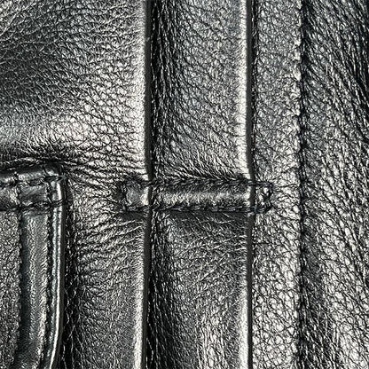 Y'2LEATHER×UNIQUE JEAN STORE別注企画【COTAN】series【CIRONNUP】:BK