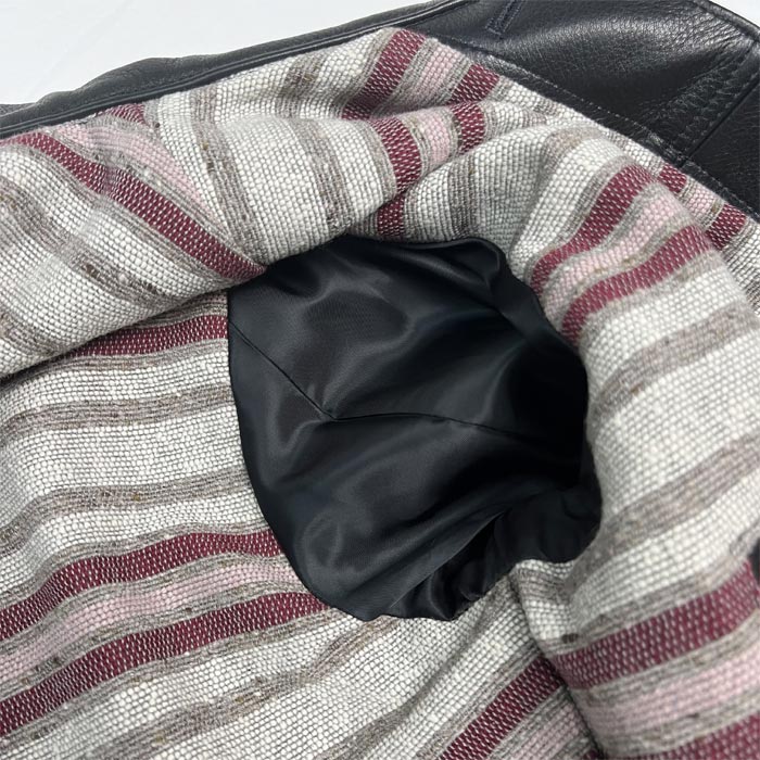Y'2LEATHER×UNIQUE JEAN STORE別注企画【COTAN】series【CIRONNUP】:BK