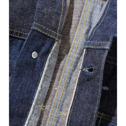シュガーケーン Lot No. SC10701 砂糖黍製 琉球藍混 × HAWAII藍混 14oz. DENIM BLOUSE メンズ デニムジャケット アウター ジージャン セカンド ワンウォッシュ