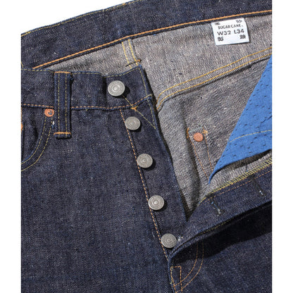 シュガーケーン SC40301A / 砂糖黍製 14oz. 琉球藍混左綾DENIM Lot.301 レギュラーストレート ワンウォッシュ デニム ジーンズ メンズ
