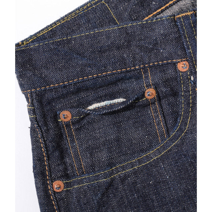 シュガーケーン SC40301A / 砂糖黍製 14oz. 琉球藍混左綾DENIM Lot.301 レギュラーストレート ワンウォッシュ デニム ジーンズ メンズ
