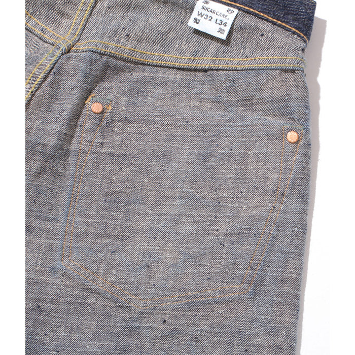 シュガーケーン SC40301A / 砂糖黍製 14oz. 琉球藍混左綾DENIM Lot.301 レギュラーストレート ワンウォッシュ デニム ジーンズ メンズ