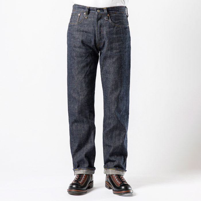 シュガーケーン SC40301A / 砂糖黍製 14oz. 琉球藍混左綾DENIM Lot.301 レギュラーストレート ワンウォッシュ デニム ジーンズ メンズ