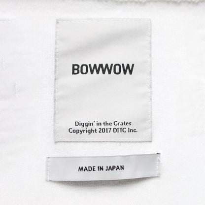 バウワウ BW2302-JPBBC JOHN PEACE BB CS WHITE × OLIVE ビックサイズ ベースボールカットソー ホワイトオリーブ