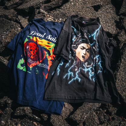 セントマイケル SM-YS1-0000-002 SS TEE / MEDUSA / BLACK メンズ 半袖 プリントTシャツ